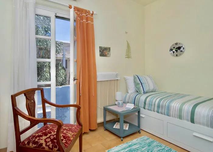 Apricot Garden, 5' To Center, 5' To Náoussa